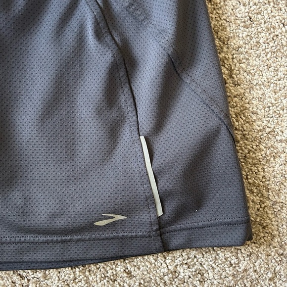 Brook’s Equilibrium Running Skort. Charcoal grey. Excellent condition. Pocket - Picture 2 of 11